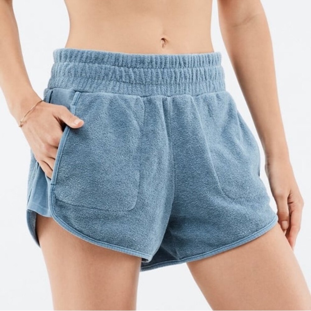 Fabletics Light Blue Athletic Shorts